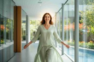 Uma imagem ilustrativa de Como a cirurgia bariátrica melhora problemas de pele