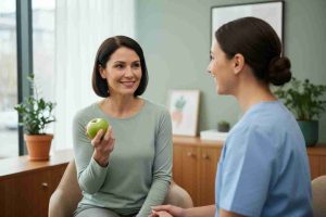 Uma imagem ilustrativa de Como a obesidade acelera o envelhecimento